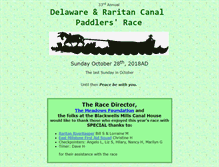 Tablet Screenshot of canalrace.org